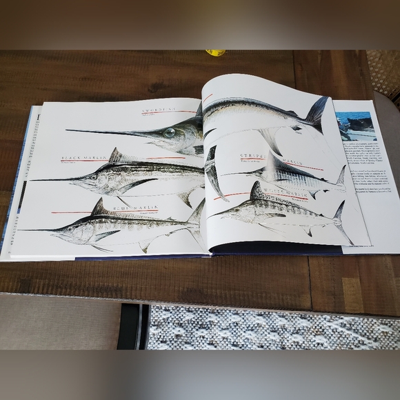 "Deep Sea Fishing The Lure of Big Fish Game" Hardback Table Book, 1994, Vintage - Picture 6 of 16